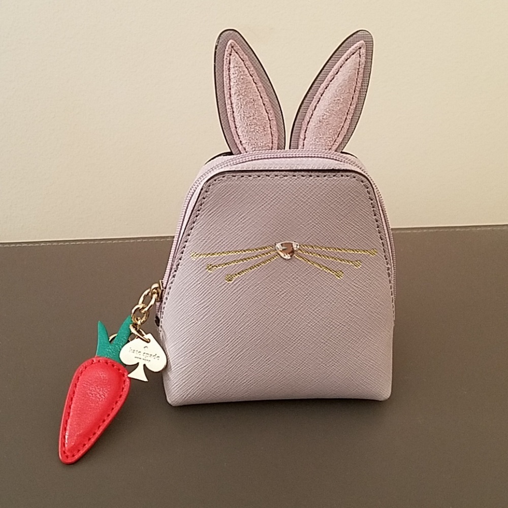 Kate Spade bunny change purse